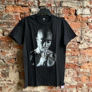 NWT Tupac 2Pac Black T Shirt, Sz S